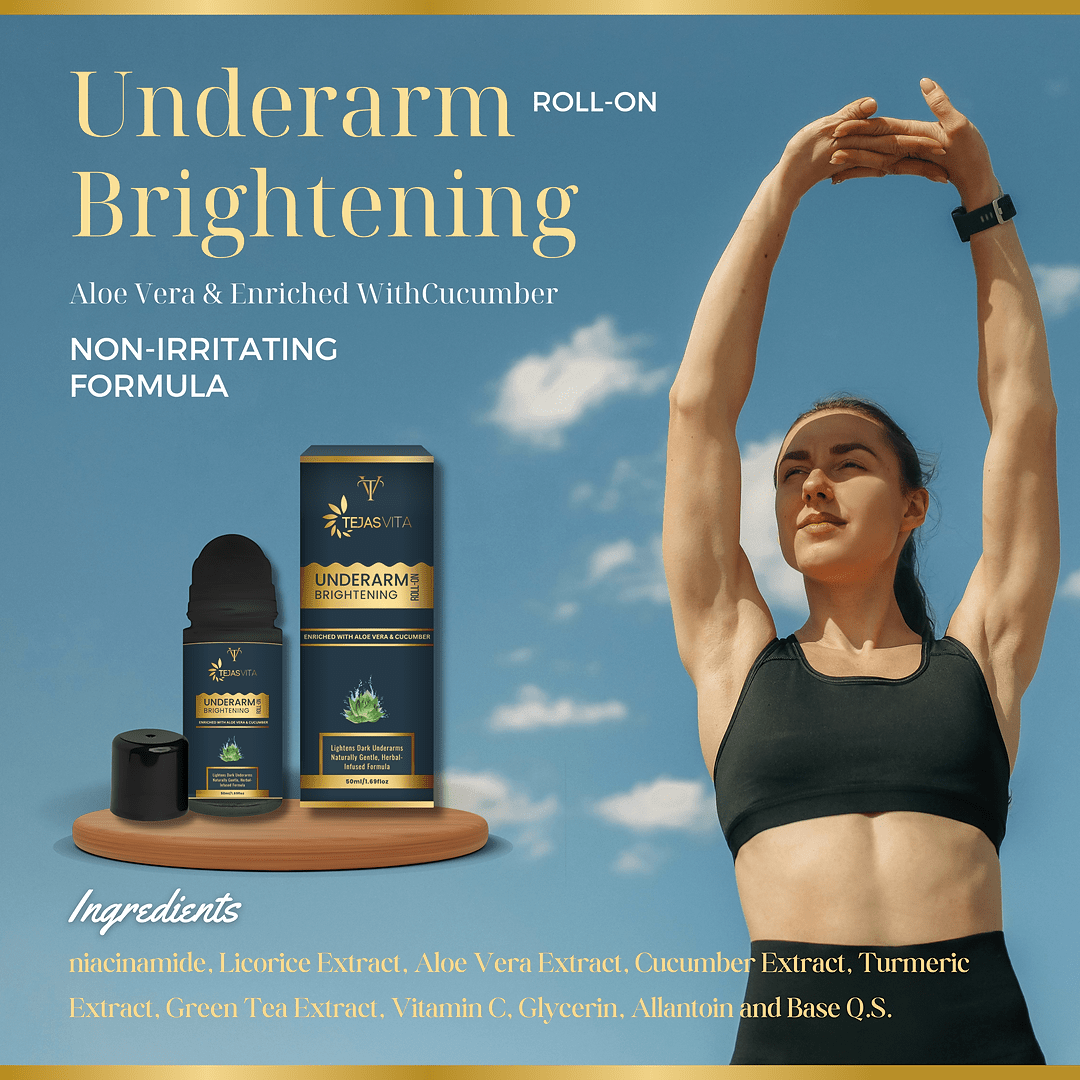 Tejasvita Illuminate Underarm Brightening Roll - On - TejasVita