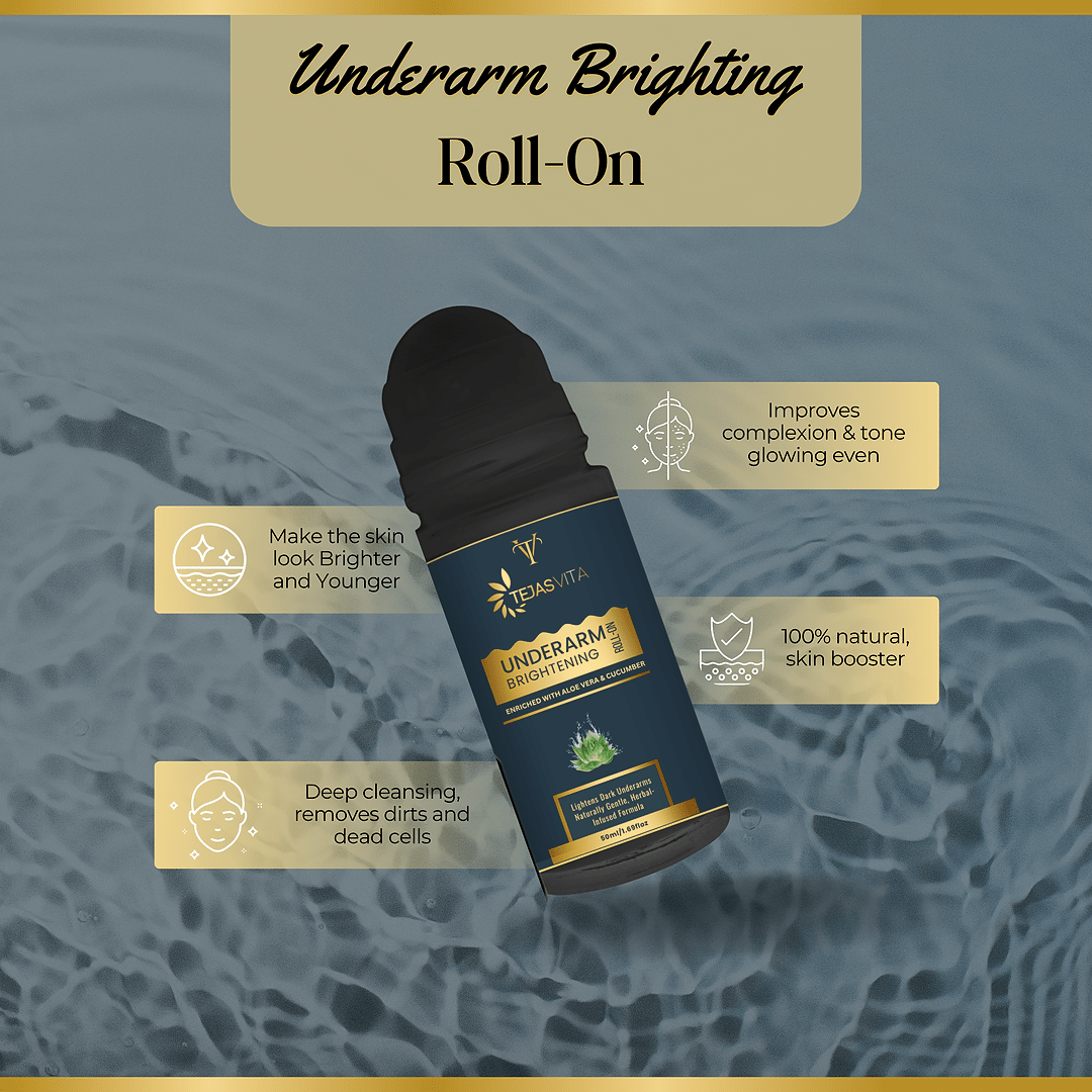 Tejasvita Illuminate Underarm Brightening Roll - On - TejasVita