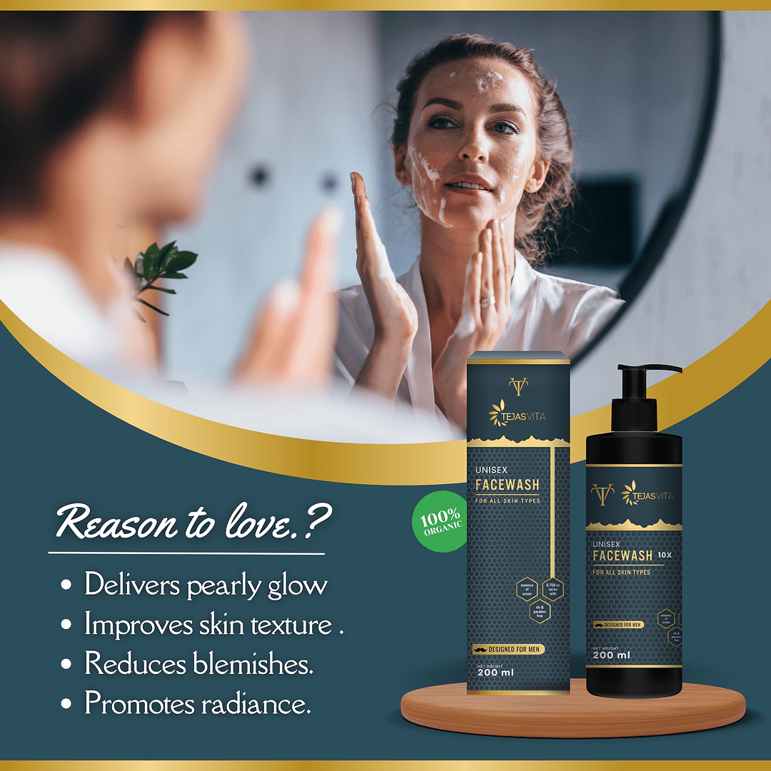 Tejasvita Pure Balance Unisex Face Wash - TejasVita