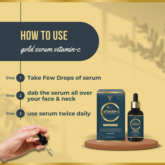 Tejasvita Radiance Vitamin C Gold Serum - TejasVita