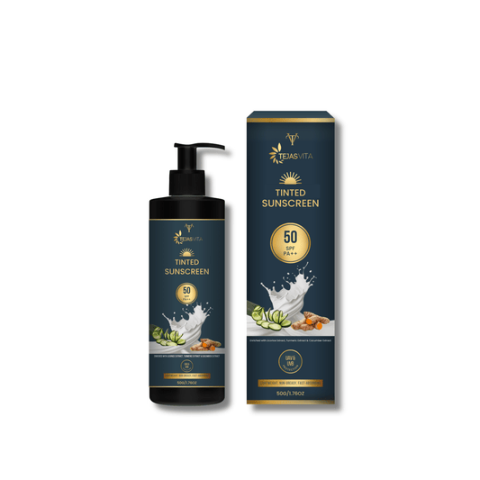 Tejasvita Radiant Tinted Sunscreen SPF 50 PA++++ - TejasVita