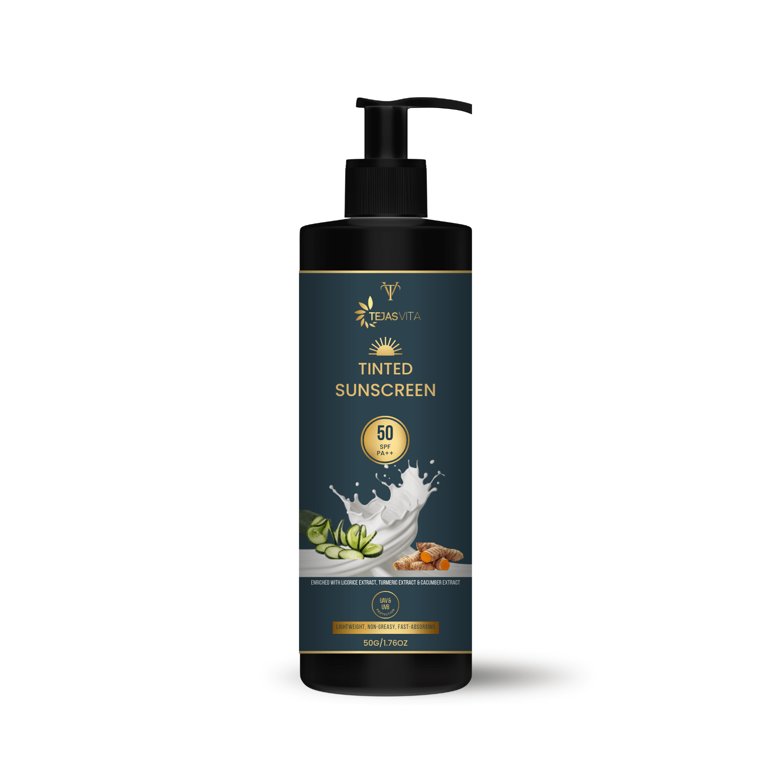 Tejasvita Radiant Tinted Sunscreen SPF 50 PA++++ - TejasVita