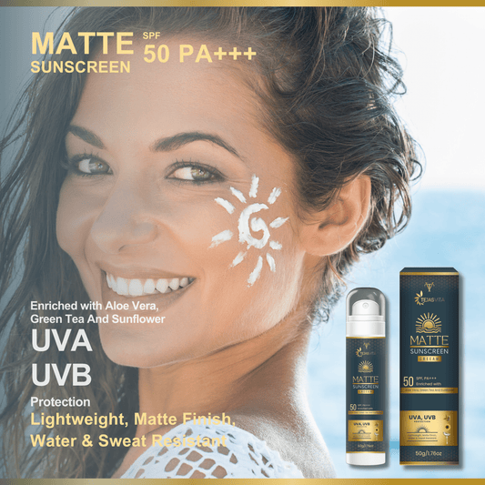 Tejasvita Ultra Matte Mineral Sunscreen SPF 50 PA++++ - TejasVita